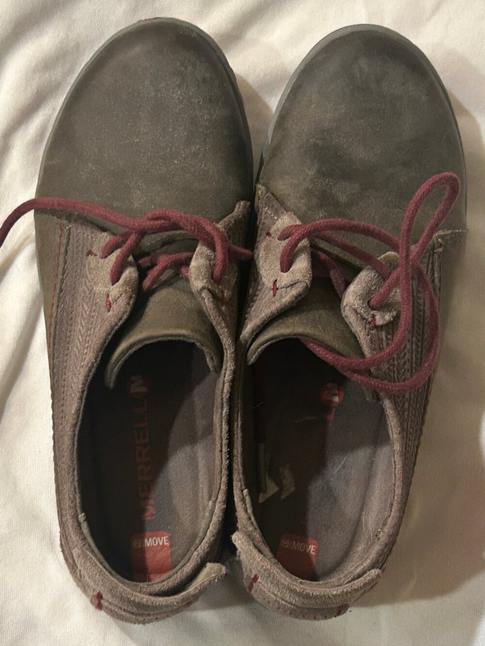 Merrell Ashland Tie Oxford Casual Bungee Cord Shoes Size 6